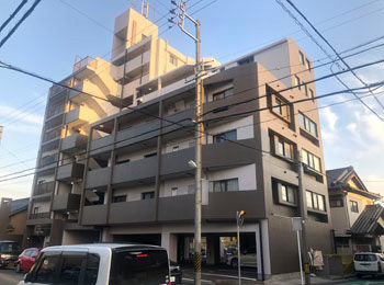 愛知県刈谷市4階建てマンションの修繕工事事例