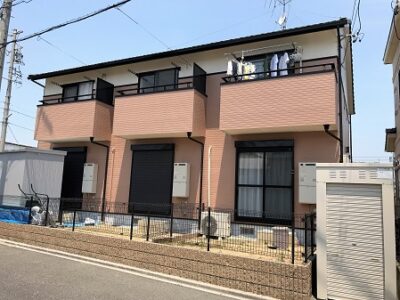 名古屋市中川区のAアパートの外壁・屋根塗装の事例