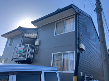 三重県四日市市アパートの外壁・屋根塗装の事例